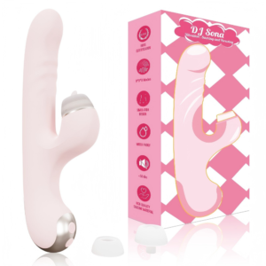 Home dj sona – 3 in 1 vibrator with thrusting & suction