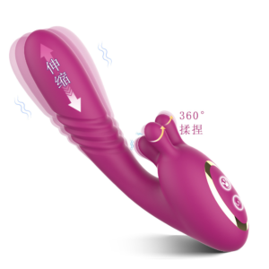 Home Layla G-spot vibrator in wine red – body-safe silicone, rechargeable, beginner-friendly